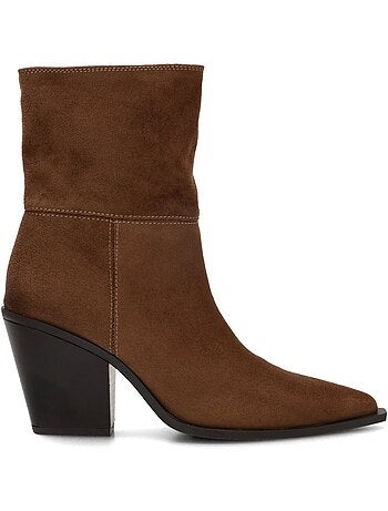 Botin campero mujer tacón alto - corina