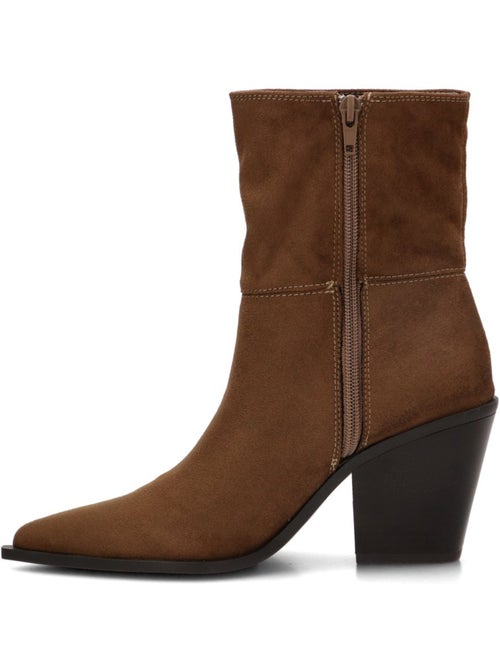 Botin campero mujer tacón alto - corina - Kiabi Botin campero mujer tacón alto - corina - Kiabi