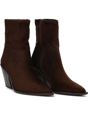 Botin campero mujer tacón alto - corina