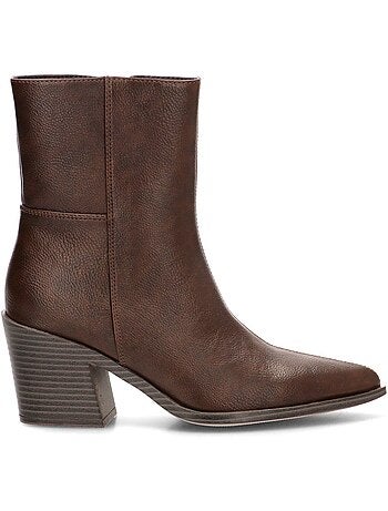 Botin campero mujer tacón alto - etika
