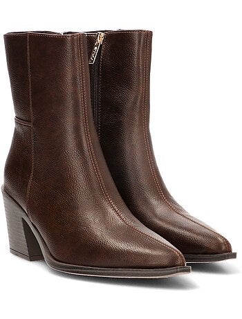 Botin campero mujer tacón alto - etika