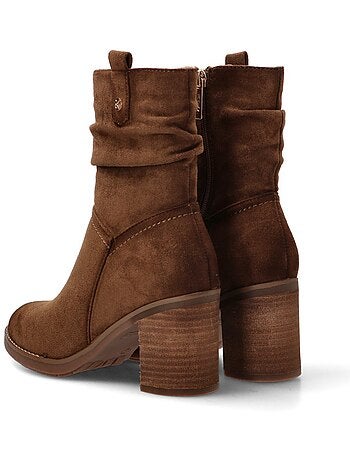 Botin Campero Mujer Tacón Alto - Etika