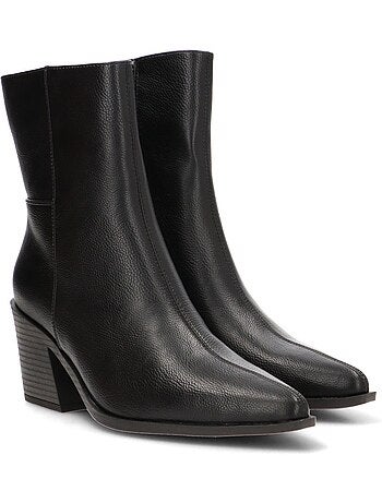 Botin campero mujer tacón alto - etika