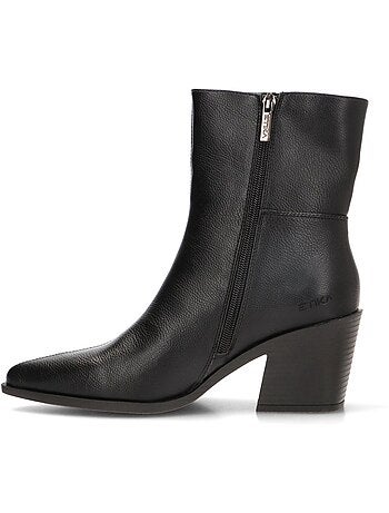 Botin campero mujer tacón alto - etika