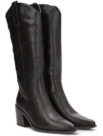 Botin campero mujer tacón alto - etika
