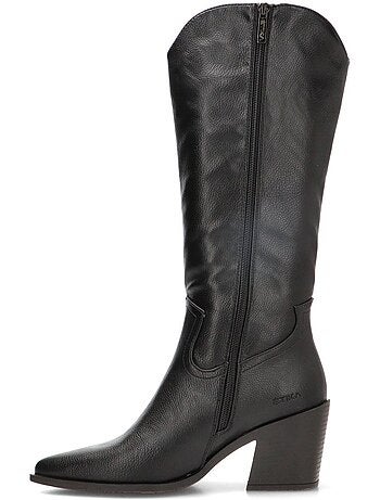 Botin campero mujer tacón alto - etika