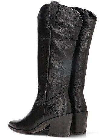 Botin campero mujer tacón alto - etika
