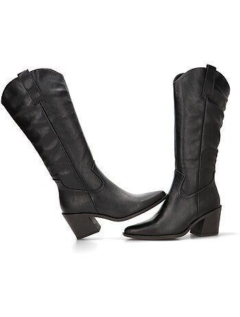 Botin campero mujer tacón alto - etika