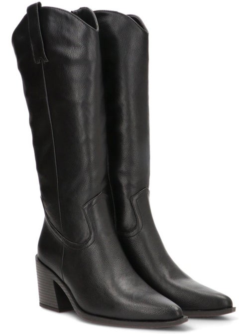 Botin campero mujer tacón alto - etika - Kiabi Botin campero mujer tacón alto - etika - Kiabi