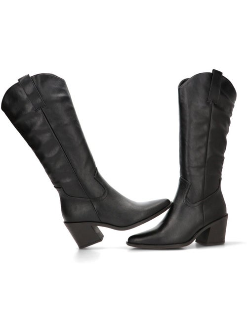 Botin campero mujer tacón alto - etika - Kiabi Botin campero mujer tacón alto - etika - Kiabi