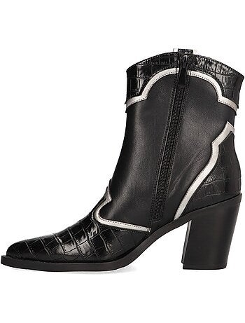 Botin campero mujer tacón alto - etika