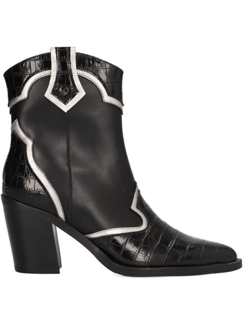 Botin campero mujer tacón alto - etika - Kiabi