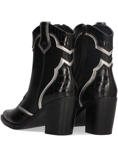 Botin campero mujer tacón alto - etika - Kiabi