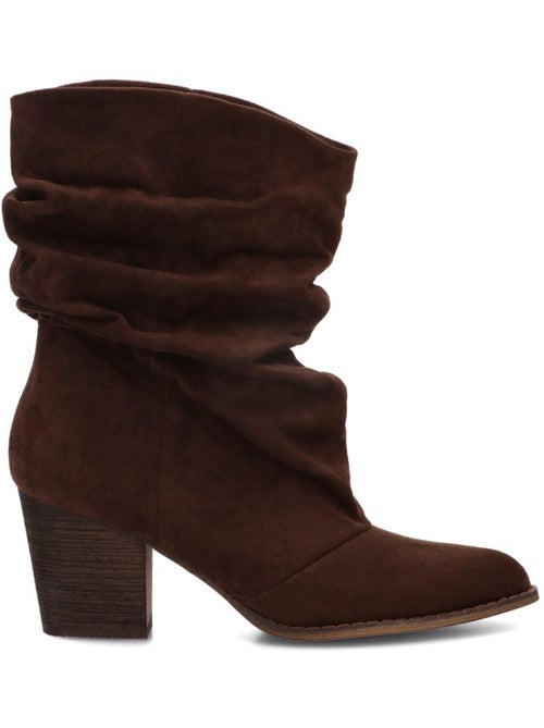 Botin campero mujer tacón alto - luna collection - Kiabi Botin campero mujer tacón alto - luna collection - Kiabi