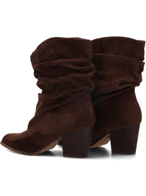 Botin campero mujer tacón alto - luna collection - Kiabi Botin campero mujer tacón alto - luna collection - Kiabi