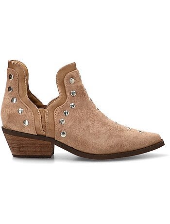 Botin Campero Mujer Tacón Medio - Buonarotti