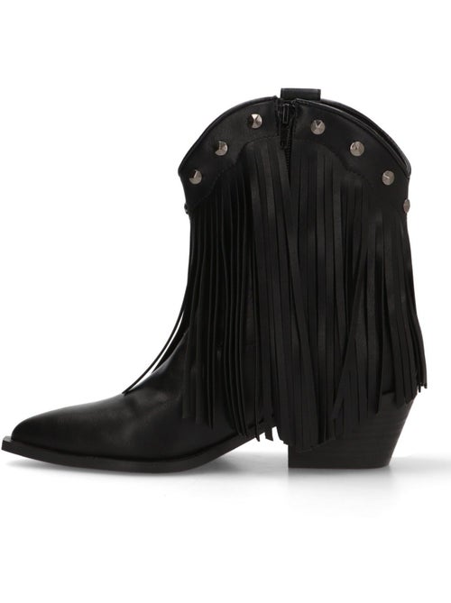 Botin campero mujer tacón medio - corina - Kiabi Botin campero mujer tacón medio - corina - Kiabi