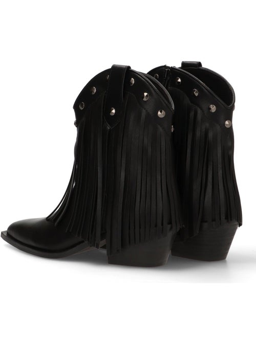 Botin campero mujer tacón medio - corina - Kiabi Botin campero mujer tacón medio - corina - Kiabi