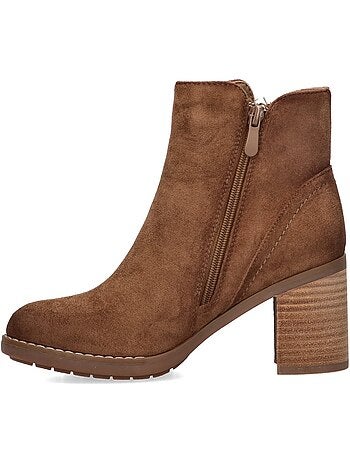 Botin Campero Mujer Tacón Medio - Etika