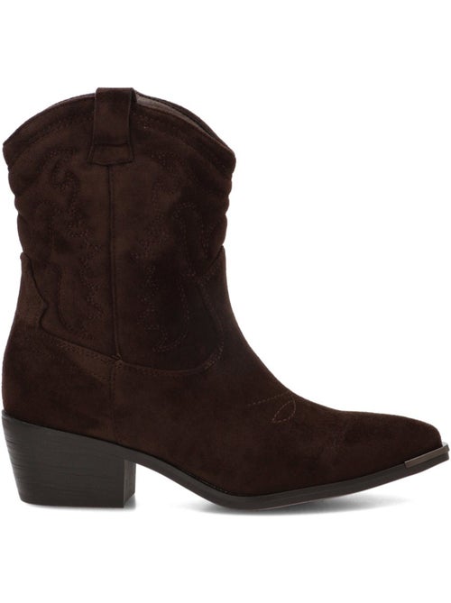 Botin campero mujer tacón medio - etika - Kiabi Botin campero mujer tacón medio - etika - Kiabi