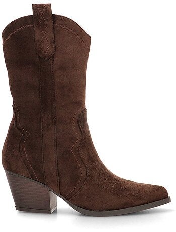 Botin campero mujer tacón medio - etika
