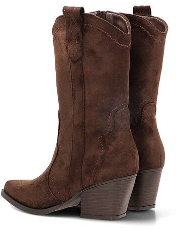 Botin campero mujer tacón medio - etika