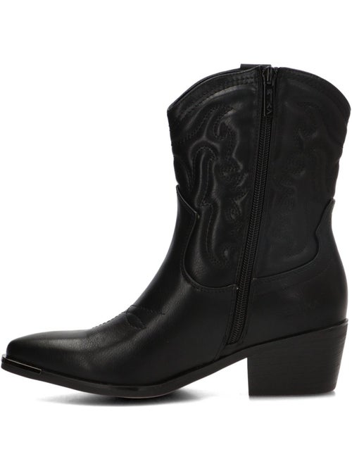 Botin campero mujer tacón medio - etika - Kiabi Botin campero mujer tacón medio - etika - Kiabi