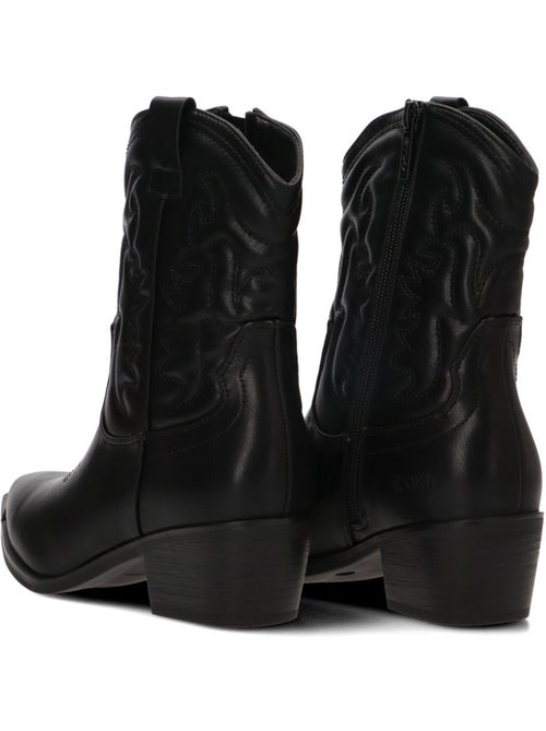 Botin campero mujer tacón medio - etika - Kiabi Botin campero mujer tacón medio - etika - Kiabi