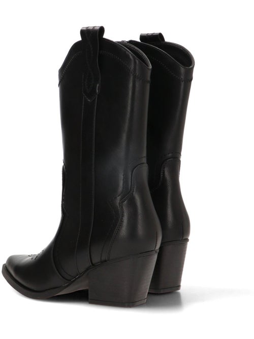 Botin campero mujer tacón medio - etika - Kiabi Botin campero mujer tacón medio - etika - Kiabi