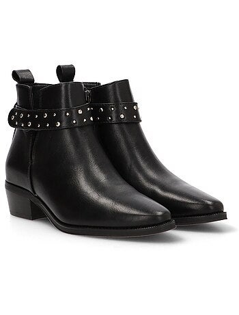Botin Campero Mujer Tacón Medio - Etika