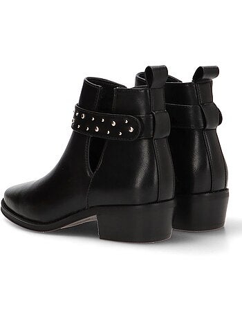 Botin Campero Mujer Tacón Medio - Etika
