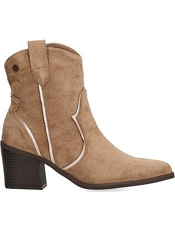 Botin campero mujer tacón medio - etika