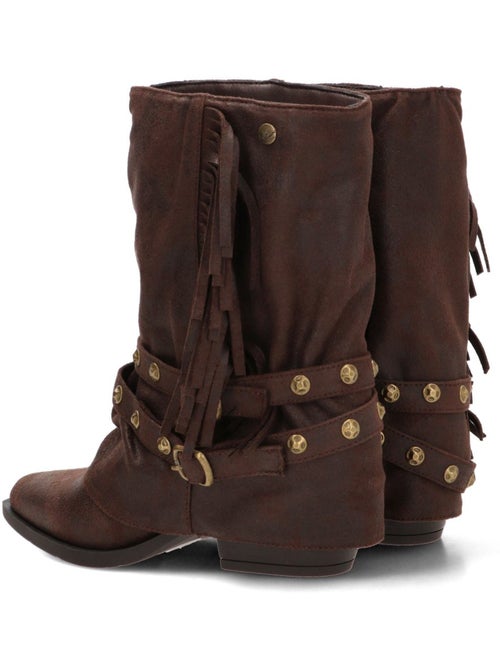Botin campero mujer tacón medio - isteria - Kiabi Botin campero mujer tacón medio - isteria - Kiabi