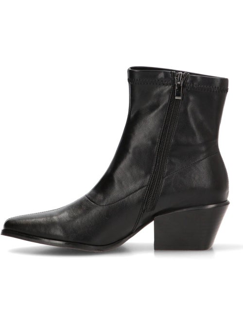 Botin campero mujer tacón medio - isteria - Kiabi Botin campero mujer tacón medio - isteria - Kiabi