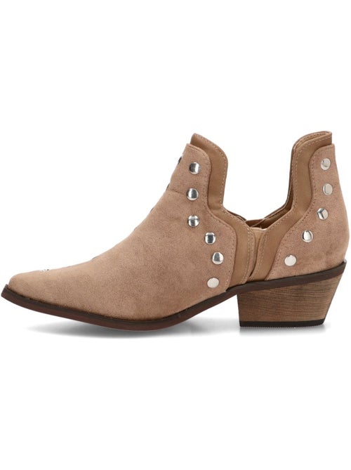 Botin campero mujer tacón medio - luna collection - Kiabi Botin campero mujer tacón medio - luna collection - Kiabi