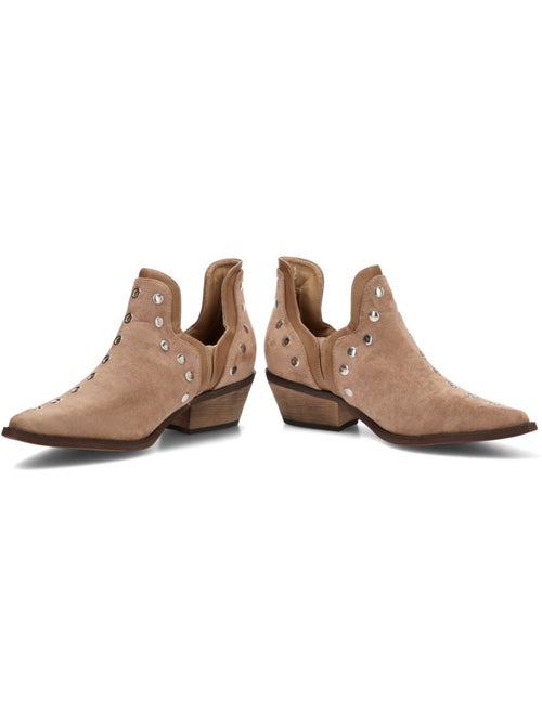 Botin campero mujer tacón medio - luna collection - Kiabi Botin campero mujer tacón medio - luna collection - Kiabi