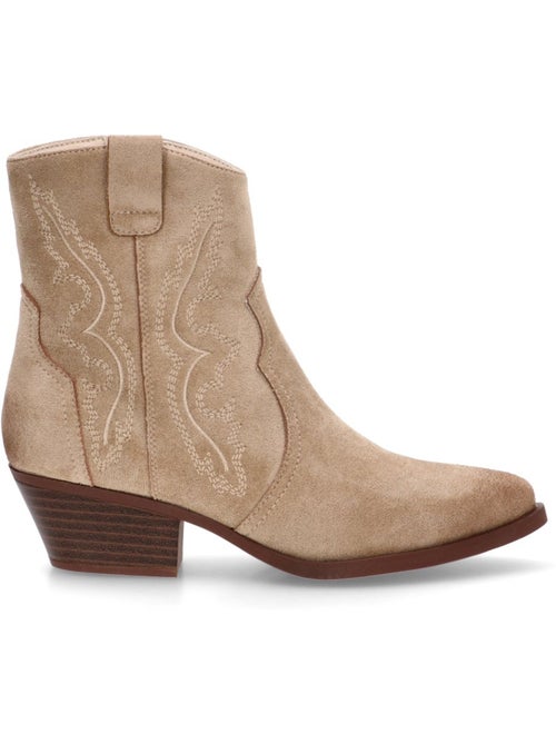 Botin campero mujer tacón medio - luna collection - Kiabi Botin campero mujer tacón medio - luna collection - Kiabi