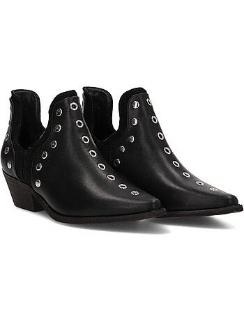 Botin campero mujer tacón medio - luna collection