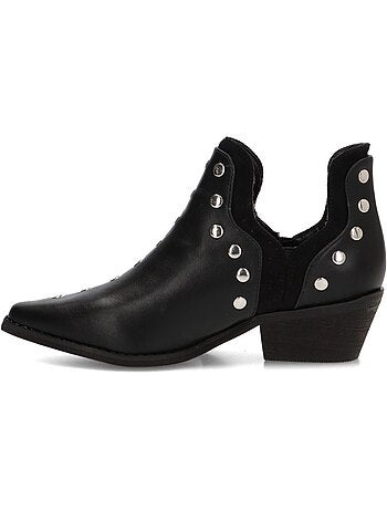 Botin campero mujer tacón medio - luna collection