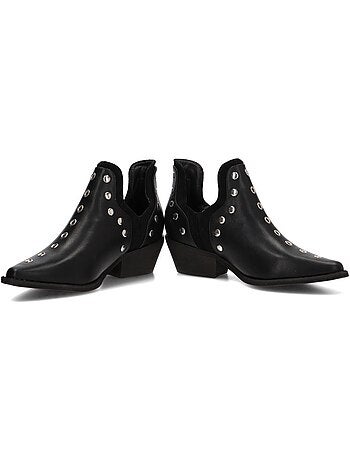 Botin campero mujer tacón medio - luna collection