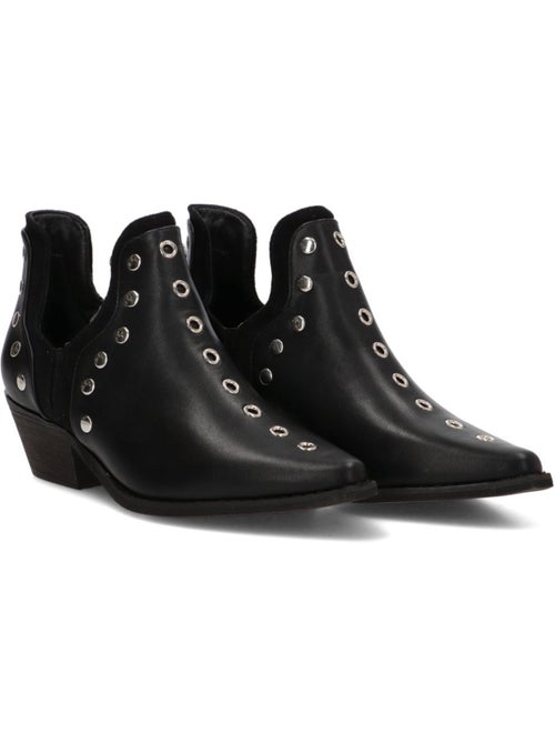Botin campero mujer tacón medio - luna collection - Kiabi Botin campero mujer tacón medio - luna collection - Kiabi