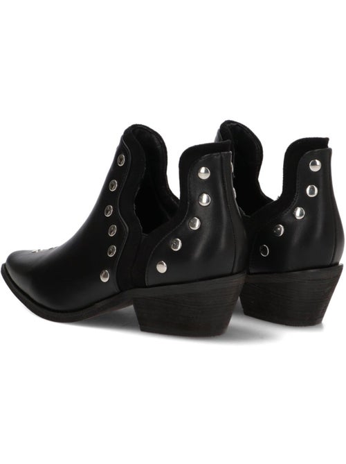 Botin campero mujer tacón medio - luna collection - Kiabi Botin campero mujer tacón medio - luna collection - Kiabi