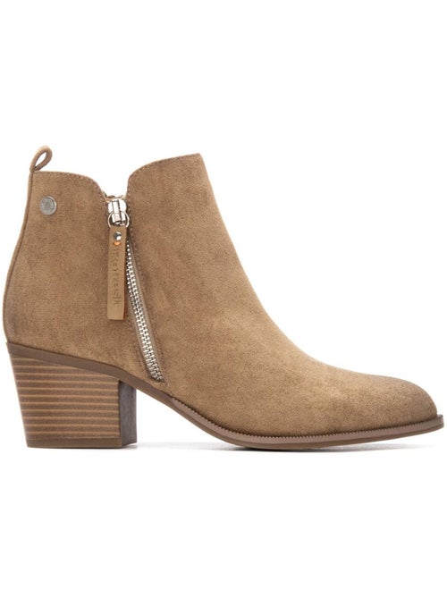 Botin campero mujer tacón medio - refresh - Kiabi Botin campero mujer tacón medio - refresh - Kiabi