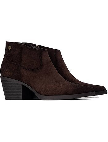 Botin campero mujer tacón medio - xti