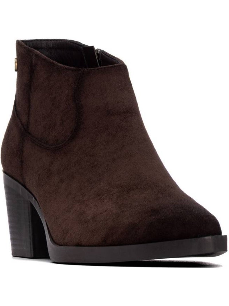 Botin campero mujer tacón medio - xti Marrón - Kiabi