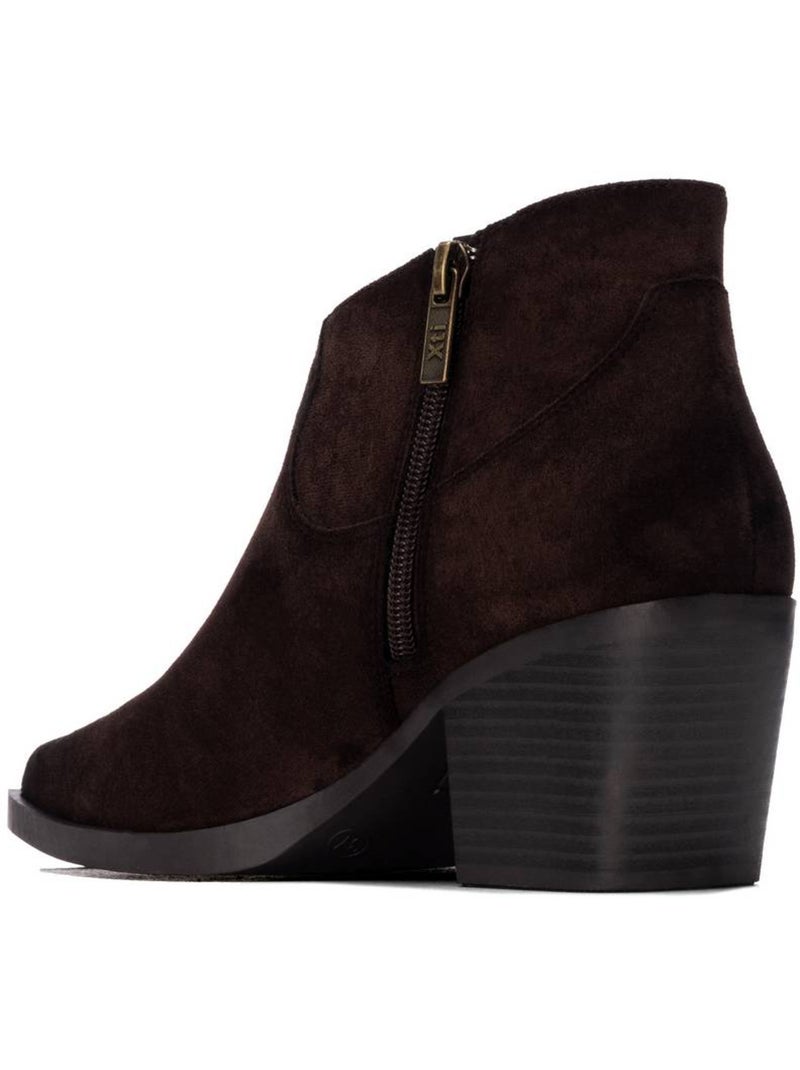Botin campero mujer tacón medio - xti Marrón - Kiabi