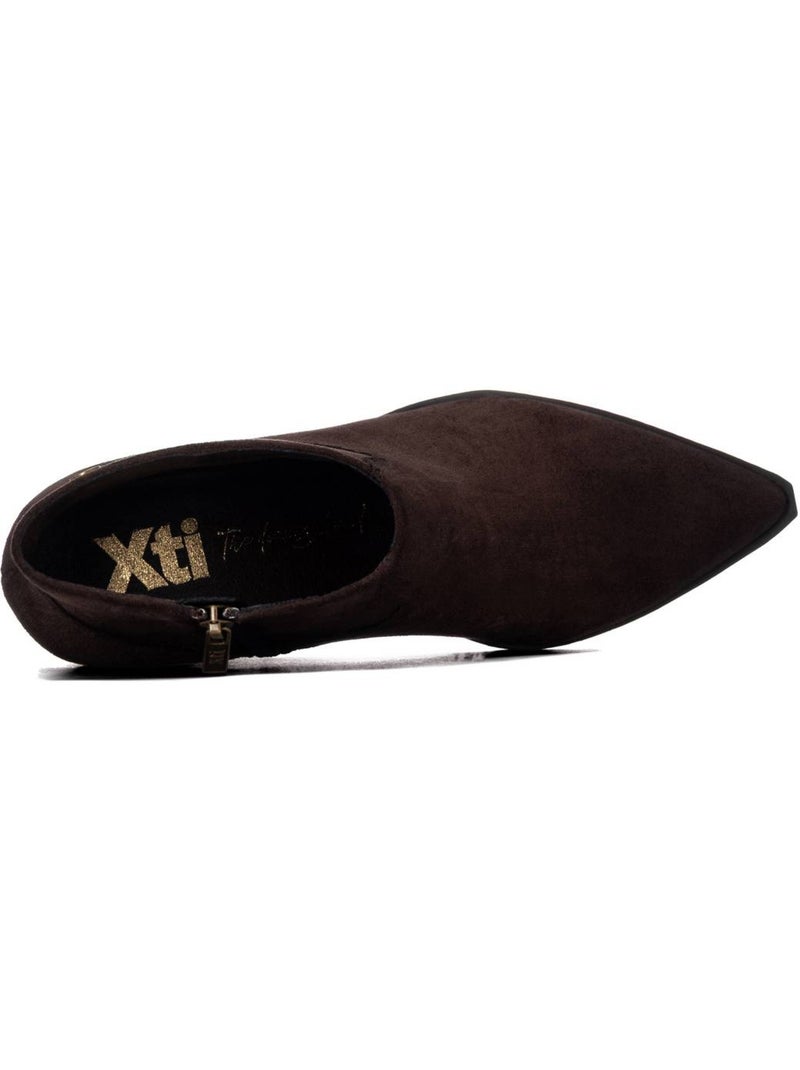 Botin campero mujer tacón medio - xti Marrón - Kiabi