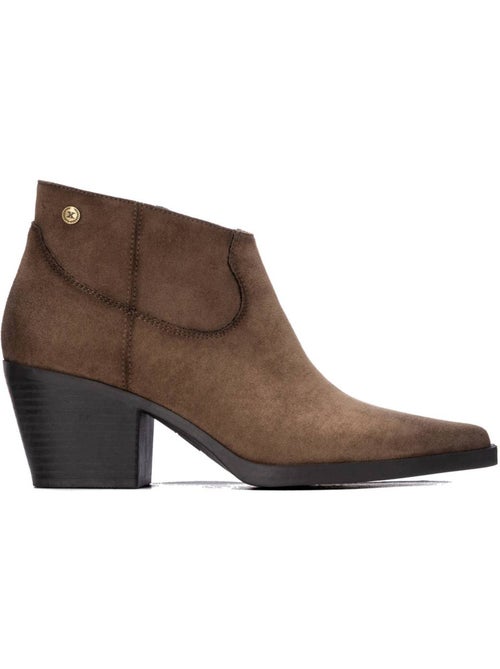 Botin campero mujer tacón medio - xti - Kiabi