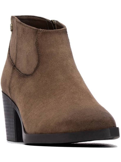 Botin campero mujer tacón medio - xti - Kiabi