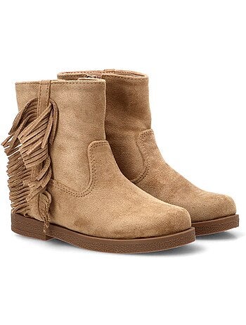 Botin campero niña suela plana - etika